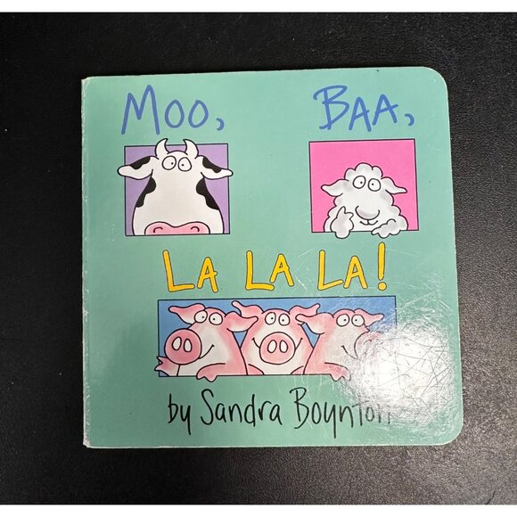 Sandra Boynton Board Book Set: Hey! Wake Up! Blue Hat Green Hat Moo Baa La La La - Picture 9 of 11